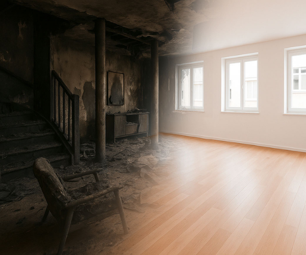 Brandgeruch entfernen?